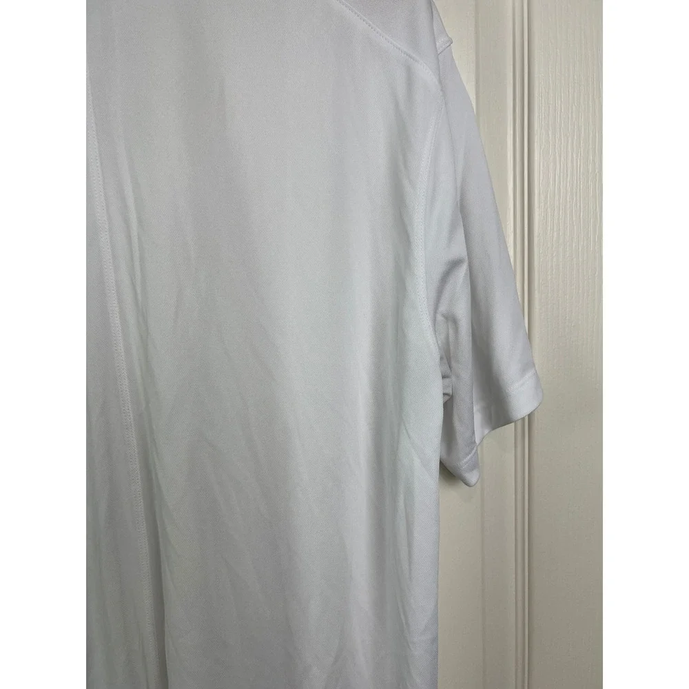 Nike Golf Polo Mens XL Dri-Fit Short Sleeve Athletic Shirt DH0822-100 White B17‎